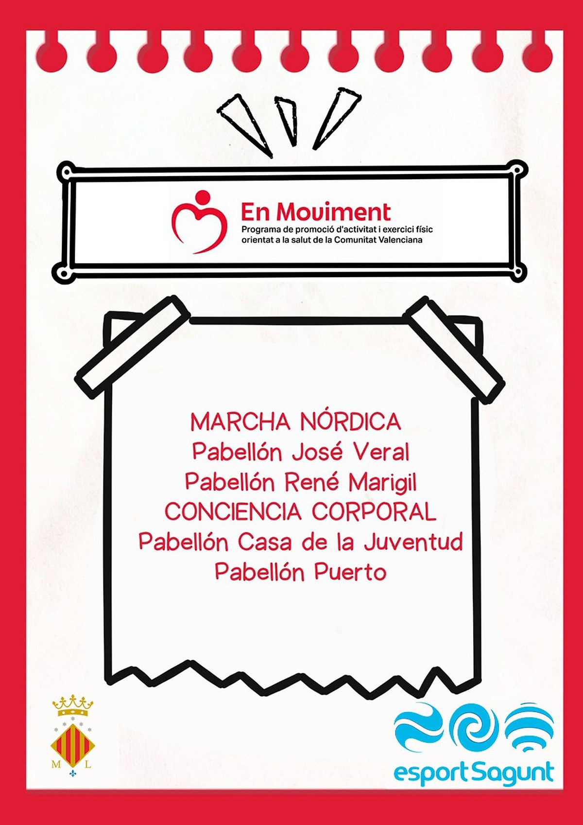 Sagunto launches third edition of 'En moviment' programme