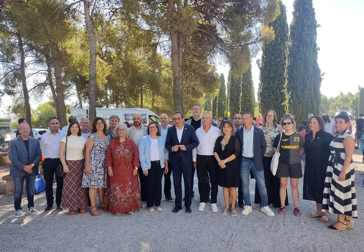 Josep Rull highlights the cultural significance of Parc de Sant Eloi in Tàrrega