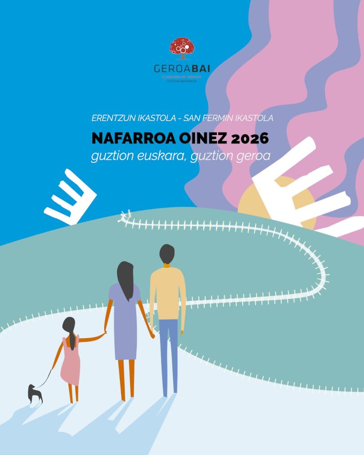 Geroa Bai encourages participation in Nafarroa Oinez this Sunday in Zizur Mayor