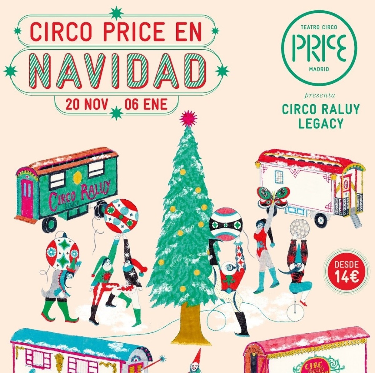 Circo Price en Navidad returns with Circo Raluy Legacy