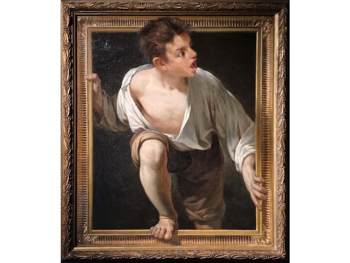 Catalonia acquires 'fugint de la crítica II' by Pere Borrell