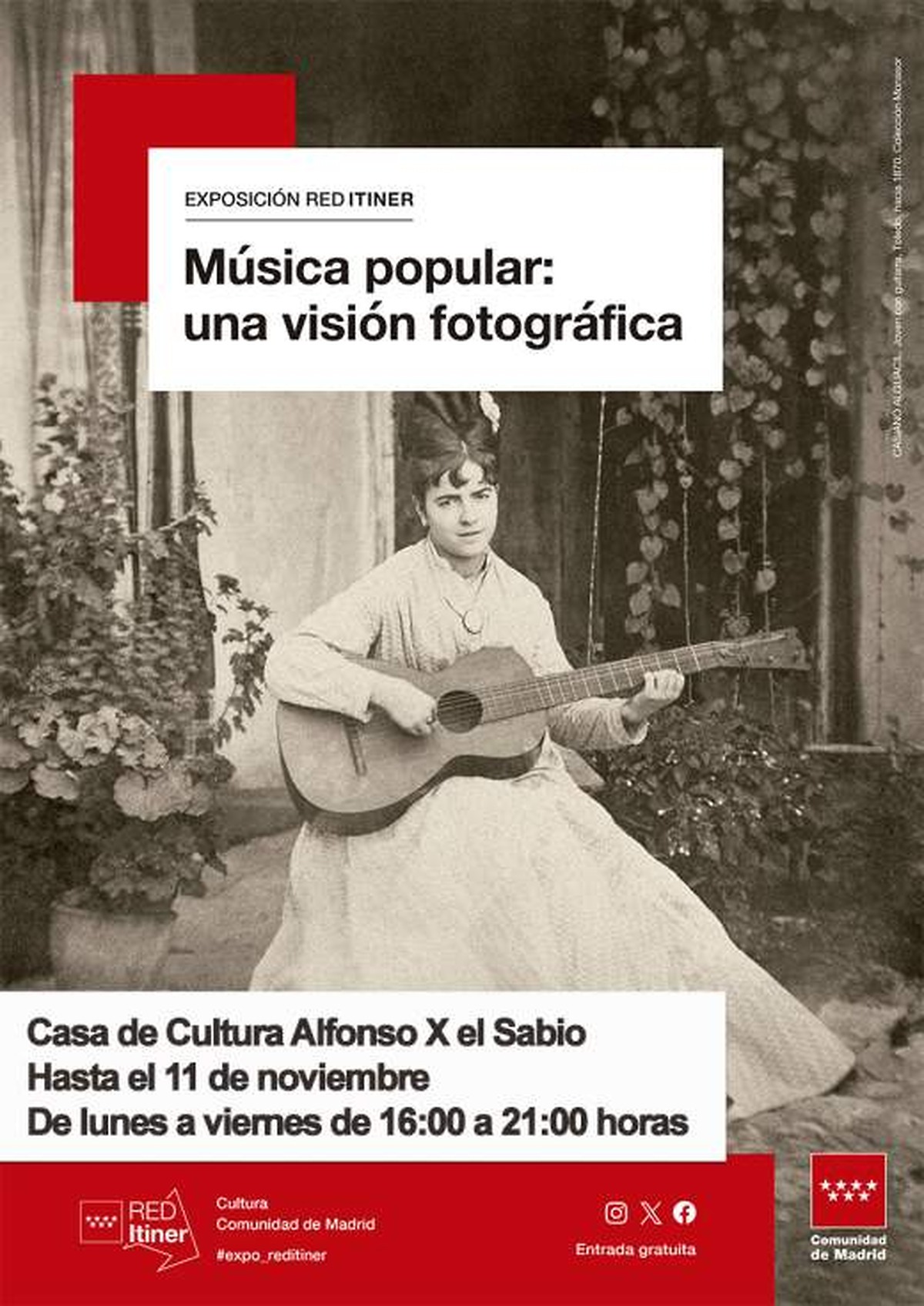 Exhibition 'popular music: a photographic vision' opens in Guadarrama