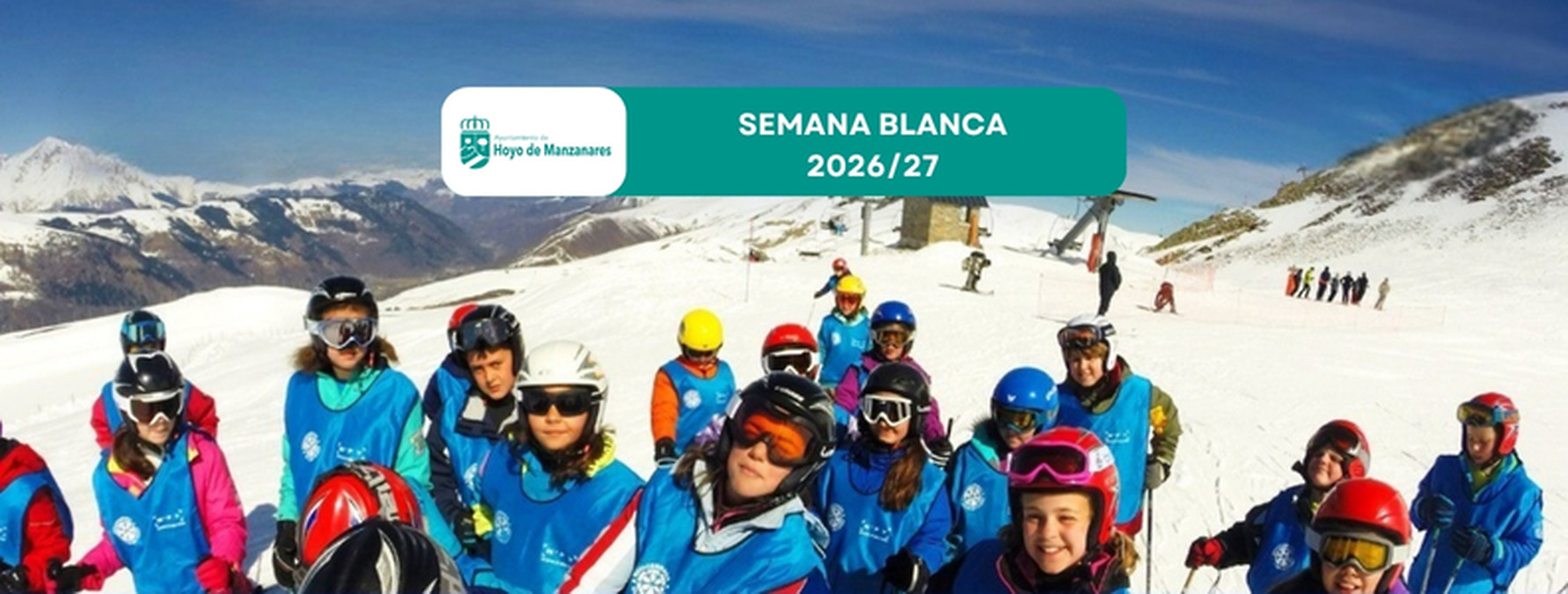 inscriptions open for the 2026/27 white week in Hoyo de Manzanares