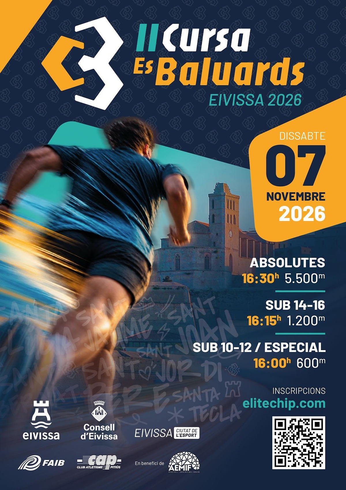 second edition of es baluards race to showcase ibiza's historical heritage on 7 november