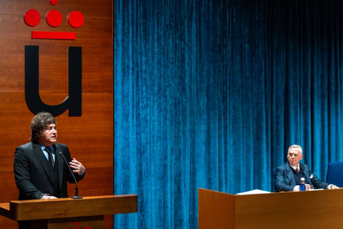 Javier Milei opens 10th international conference on Austrian economics