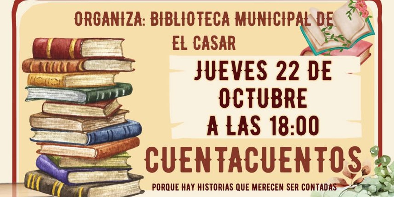celebrating library day in El Casar