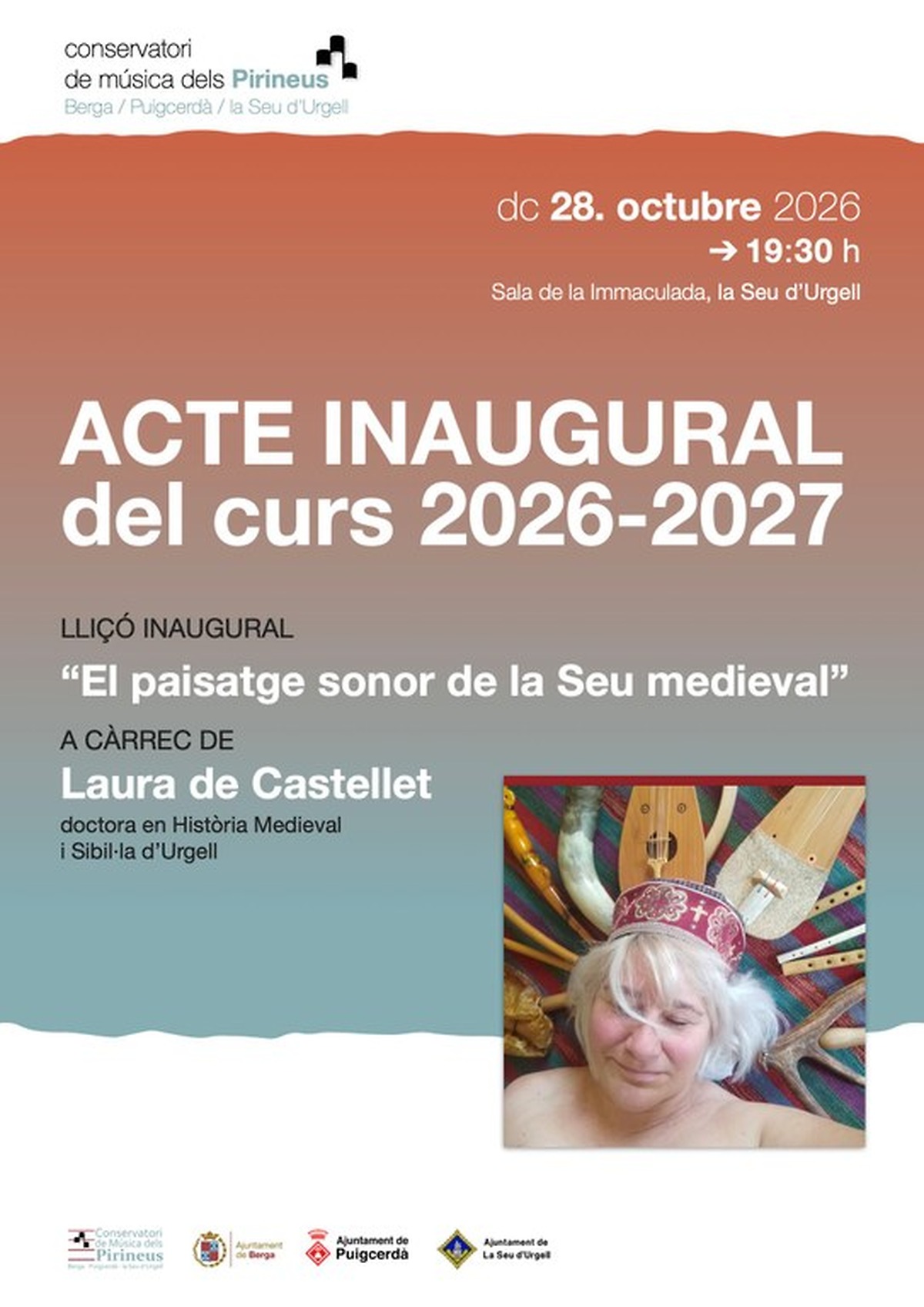 Conservatorio de música de los Pirineos welcomes over 100 students with inaugural lecture