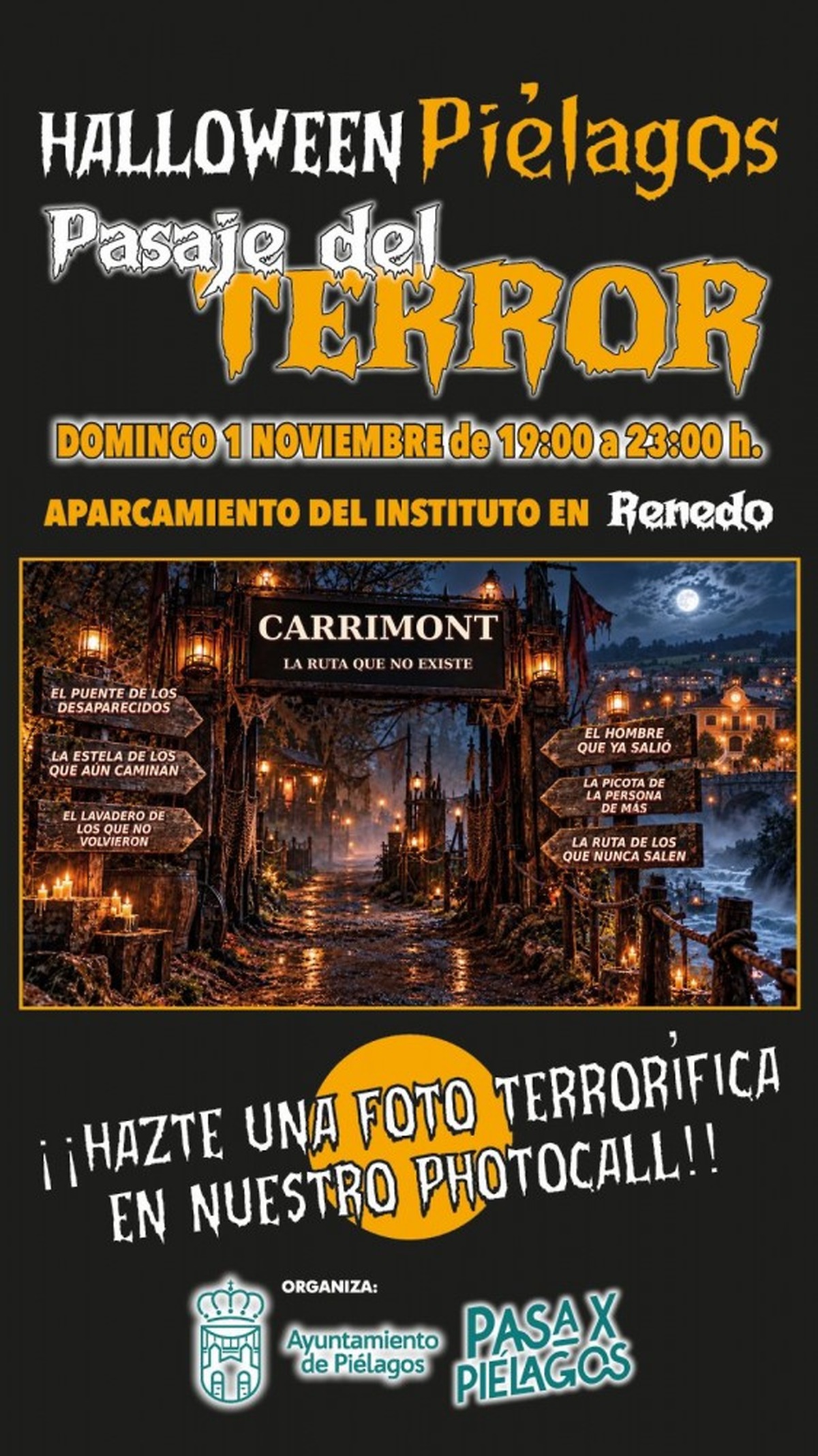 Piélagos postpones horror show 'Carrimont, the route that does not exist' to 1 November