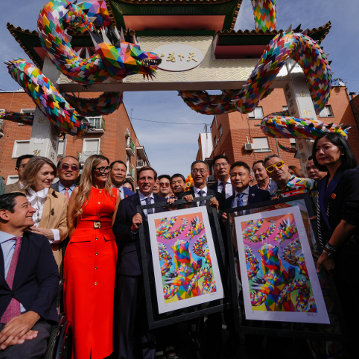Madrid Unveils Its First Chinese Arch, Celebrating Cultural Harmony