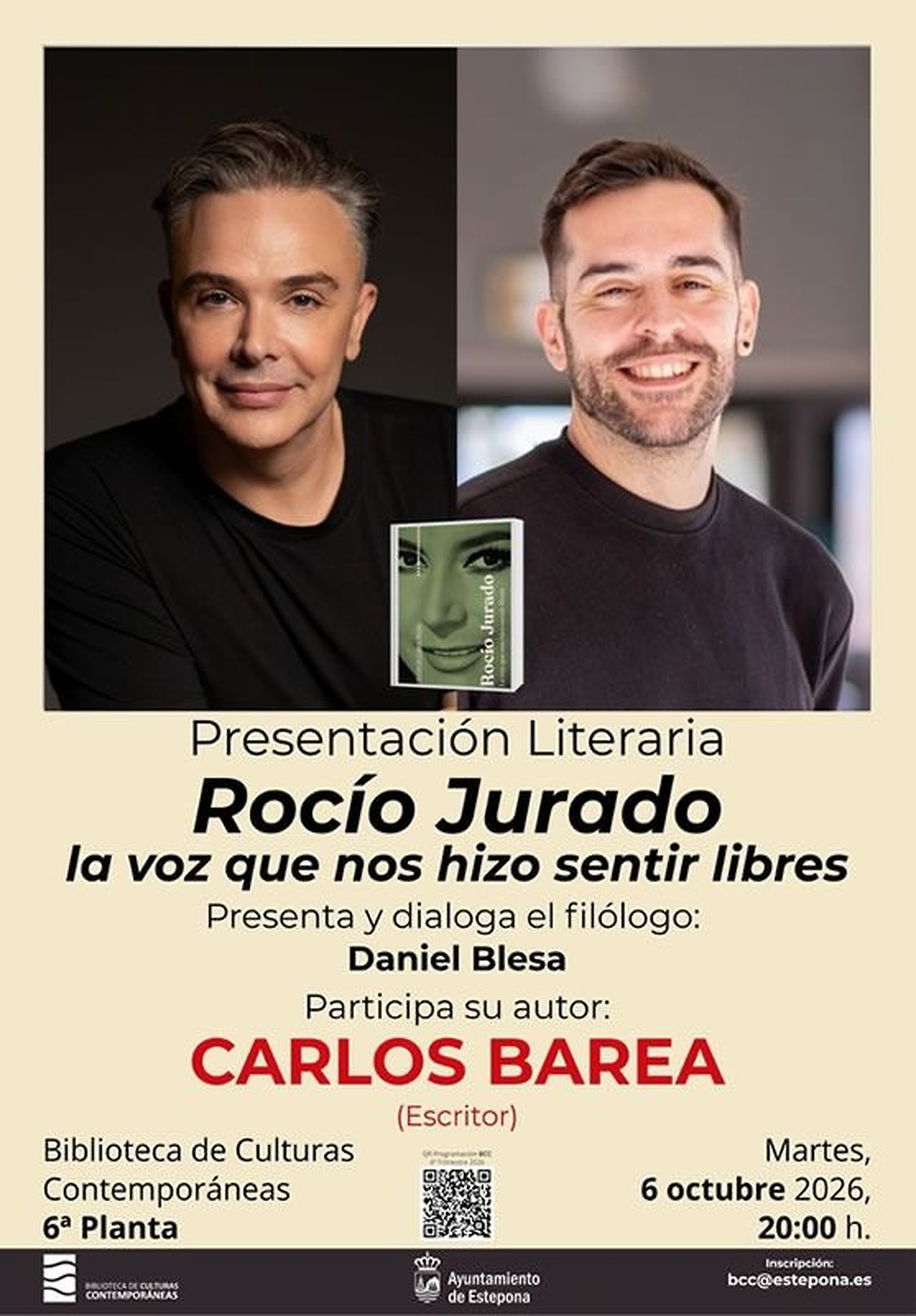 Book launch of ‘Rocío Jurado, la voz que nos hizo sentir libres’ in Estepona