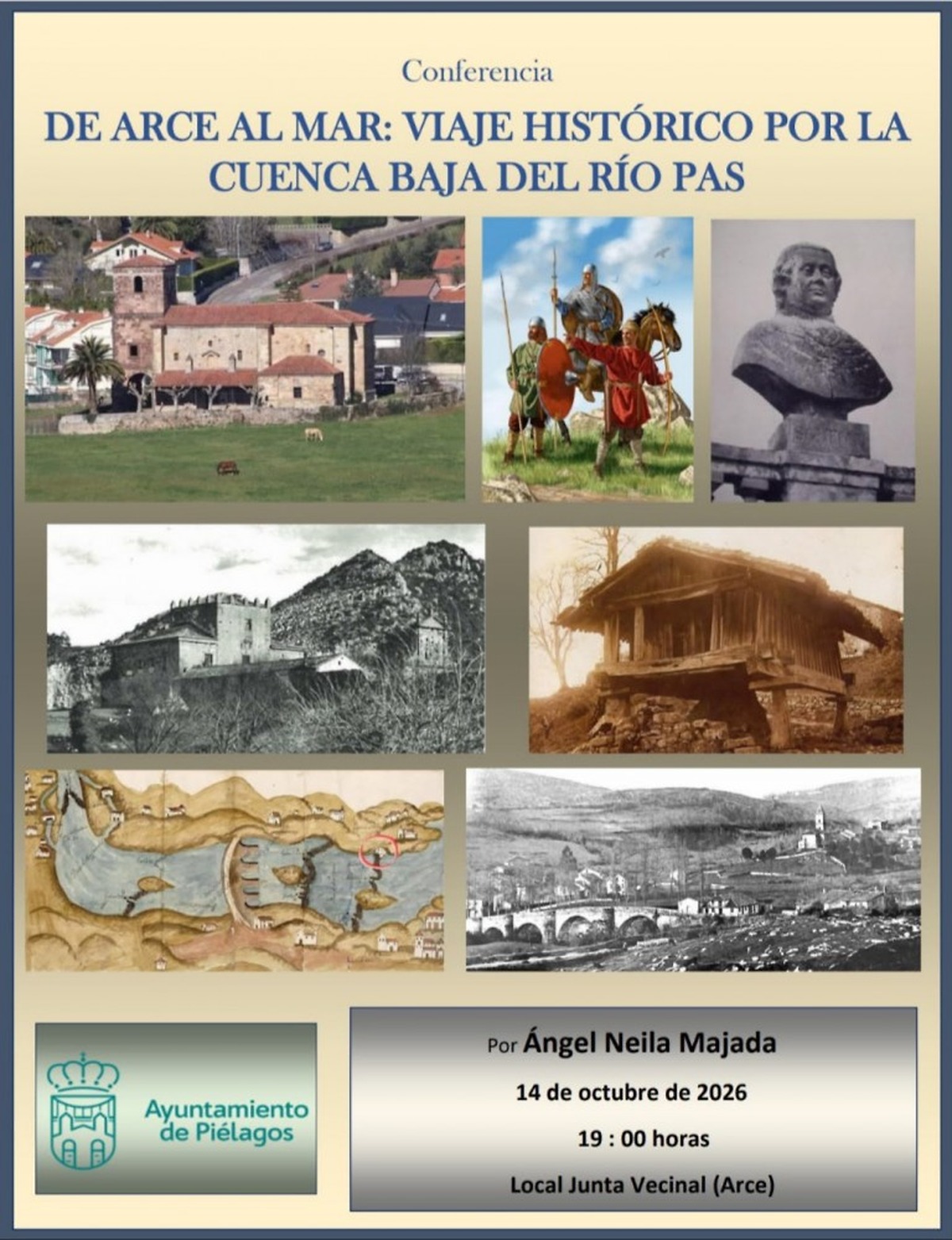 historian Ángel Neila concludes conference series on the history of the valley of Piélagos