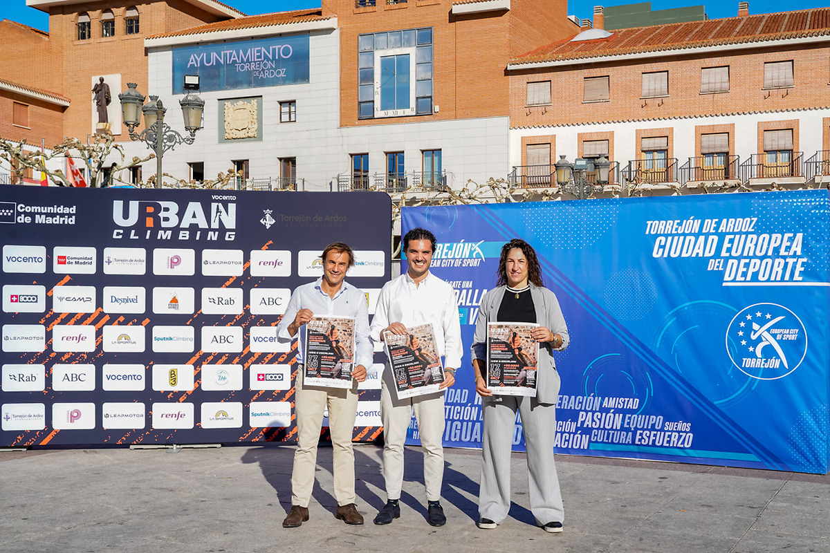 Torrejón de Ardoz hosts Spain's largest urban climbing wall